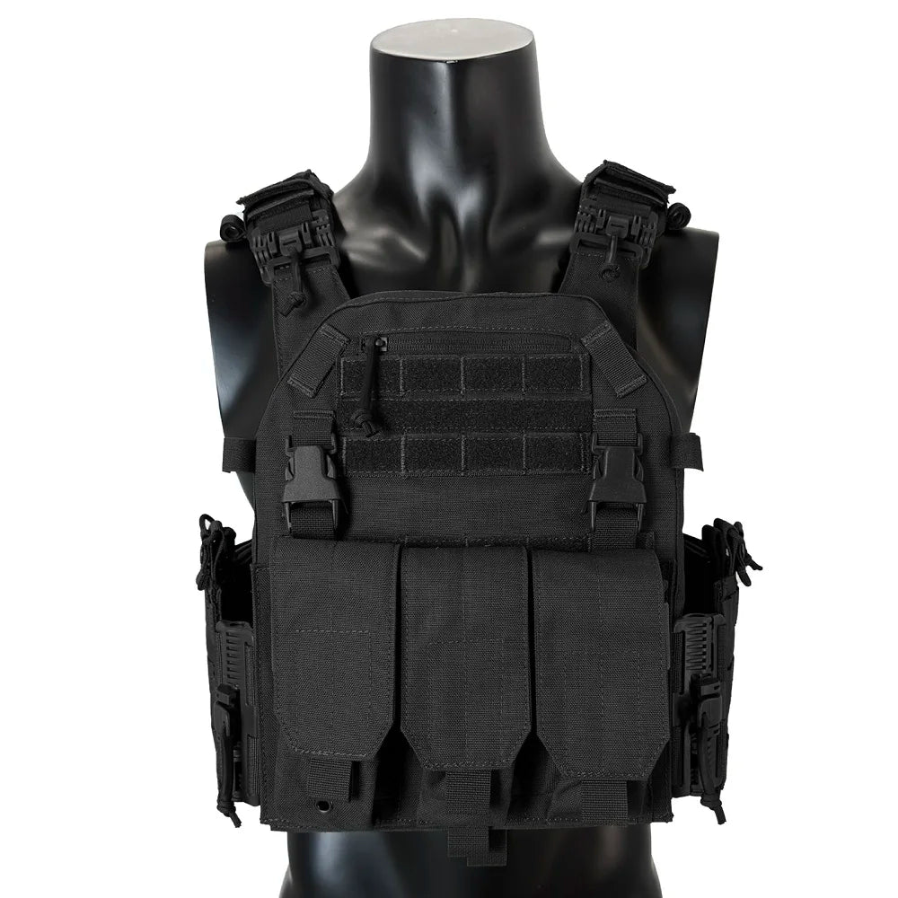 EMERSONGEARS 1000D Nylon Fabric Quick Releaseable  6094 tactical vest with Triple magazine pouch 094K style  Tactical vest