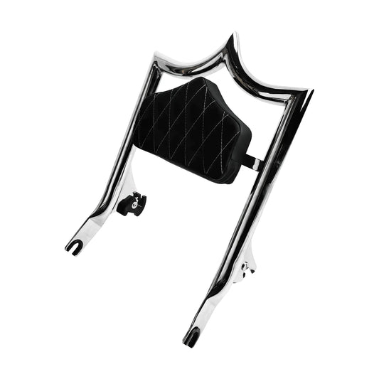 Motorcycle Detachable Rear Passenger Backrest Sissy Bar For Harley Touring CVO FLHR Road Street Electra Glide Road King2009-2025