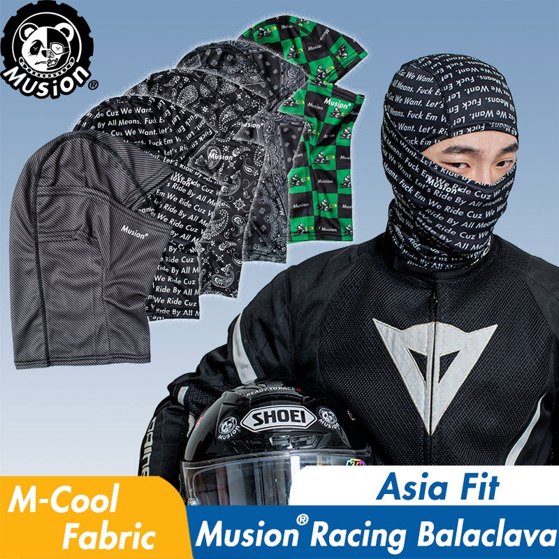 Musion - Fashion Print Balaclava Original Face Mask Bandana Headband Scarf Outdoor Sports Riding