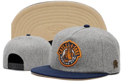 Classic Snapback Hat Cap Hip Hop Style Flat Bill Blank Adjustable Size