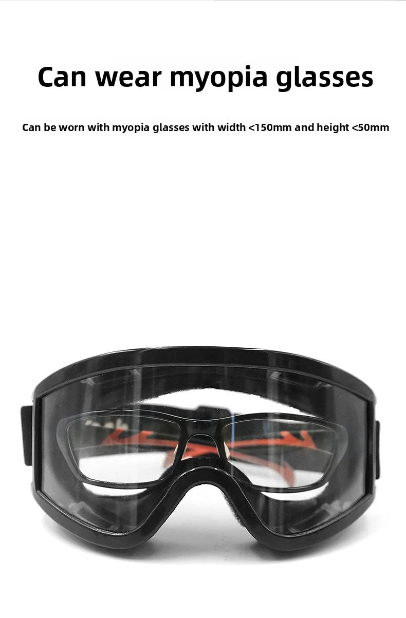 Motorcycle Goggles Glasses Dust-proof Eyeglasses Men Women Eye Protect Off-road Cycling Safety Anti Dust Glasses Protection