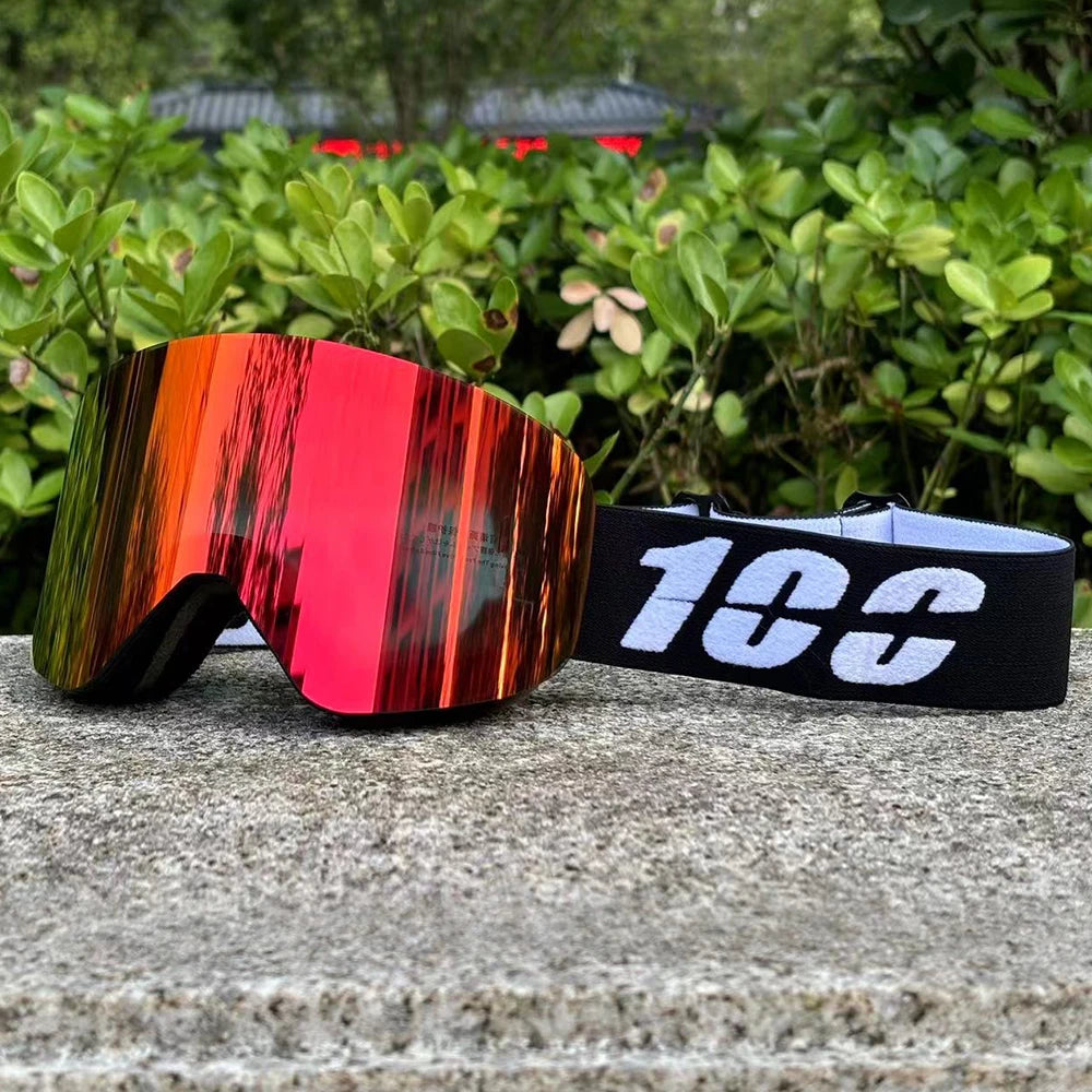100 Dirt Bike Motocross Goggles Over Glasses Anti Fog Magnetic Lens Off-Road Sandproof Motorcycle Eyewear For Men Women