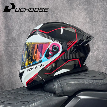High Quality DOT Motorcycle Helmet Four Seasons Motocross Racing Modular Flip Up Casco Moto Men Women Off Road Helmet Unmasked