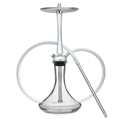 MattPear Simple Hookah Shisha Set 304 Stainless Steel 56cm single tube Large Hookah Shisha Set With Bottle