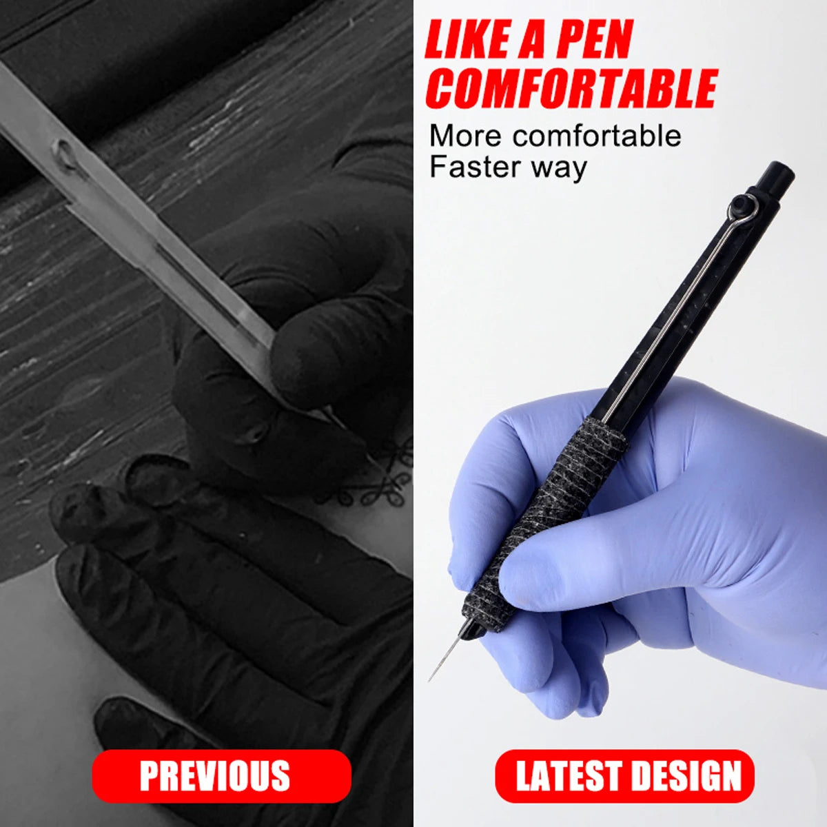 Complete 3D Body Art Tattoo Kit - Professional Hand Poke & Stick Pen Set with Ink, Needles, and DIY Guide - Perfect for Beginners to Experts