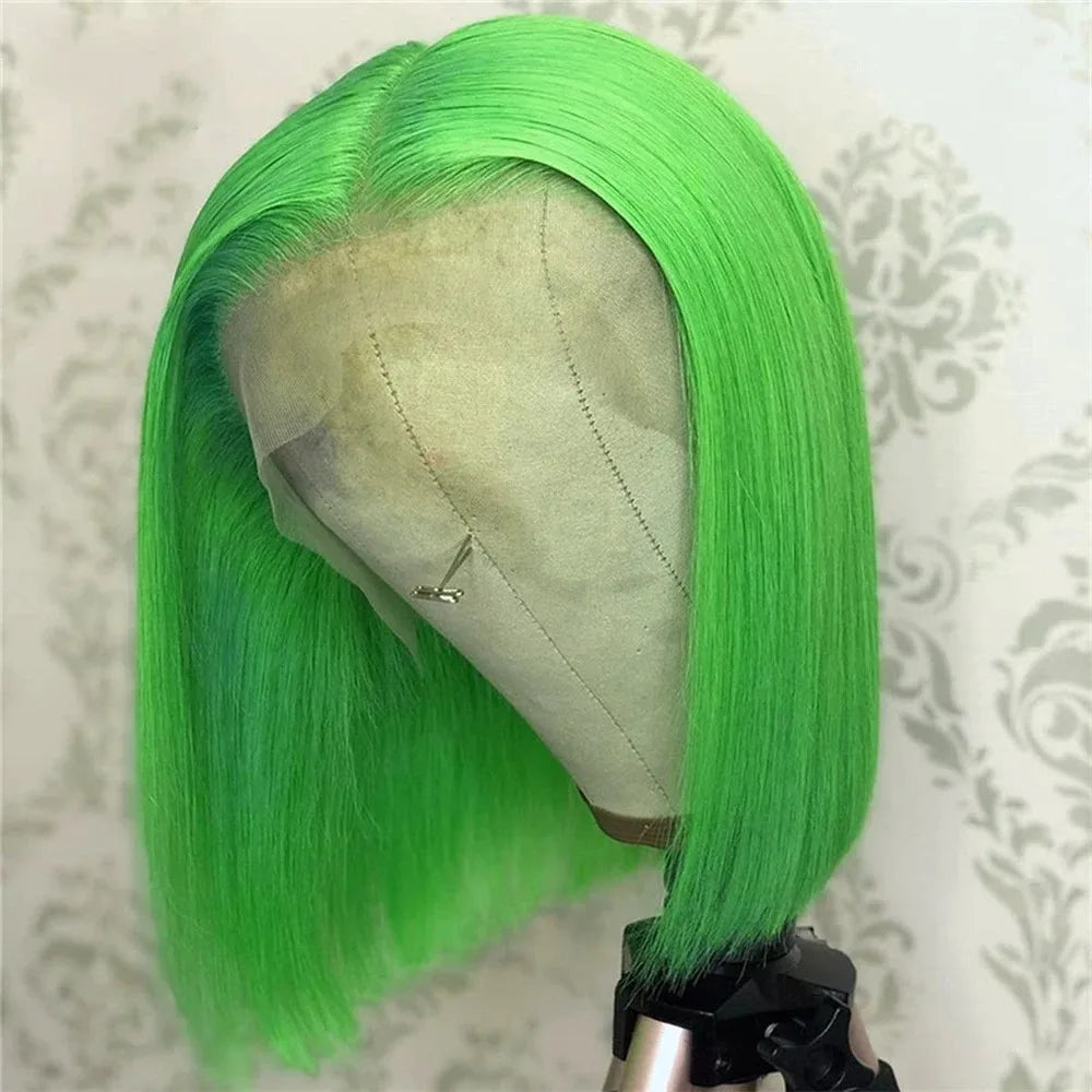 Soft Hair13x4 Straight Synthetic Lace Front Wig for Women Ombre Platinum Blonde Ash Roots Glueless Heat Resistant Fiber Hair Wig