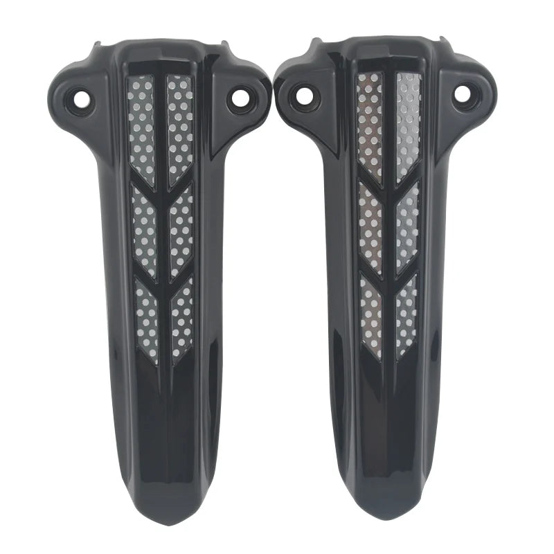 1pair Front Lower Fork Leg Covers For Harley Touring Road King Street Glide Ultra Limited FLHT FLHX FLHR 2014-2022