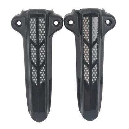 1pair Front Lower Fork Leg Covers For Harley Touring Road King Street Glide Ultra Limited FLHT FLHX FLHR 2014-2022