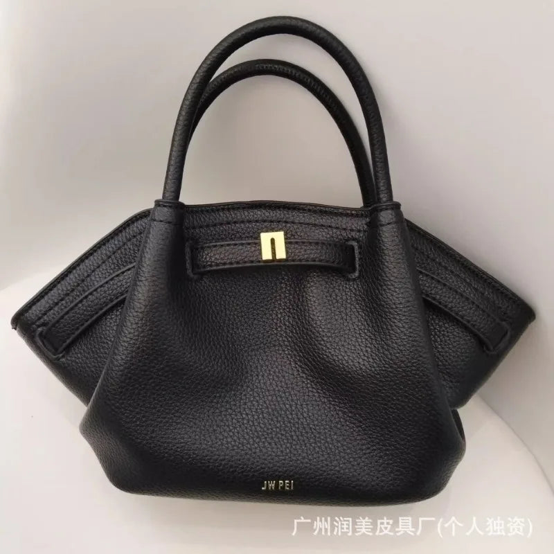 JW PEI Dumpling Bag, New Style, Genuine Leather, Small Size, Women's Shoulder Bag, Handbag, Crossbody Bag