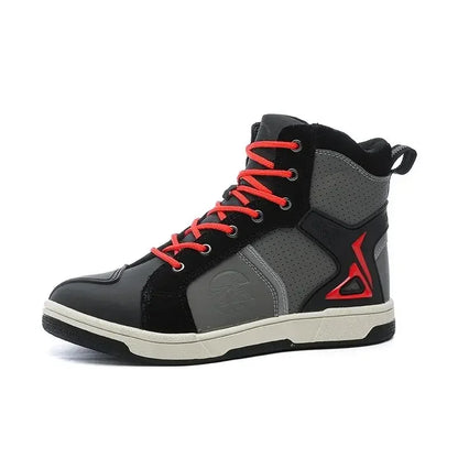 Outdoor Motorcycle Riding Shoes Anti Slip Go Kart Training Shoes Motorcycle Travel Off-road Shoes for Men Motocross Boots