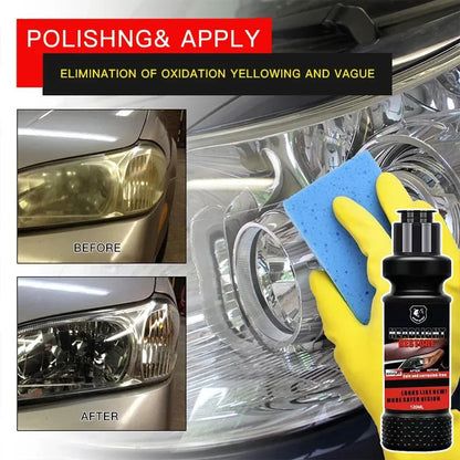 Car Headlight restoration Polishing Repair Fluid lamp Coating polisher Wax Agent cleaner for  restoration Remove Oxidation