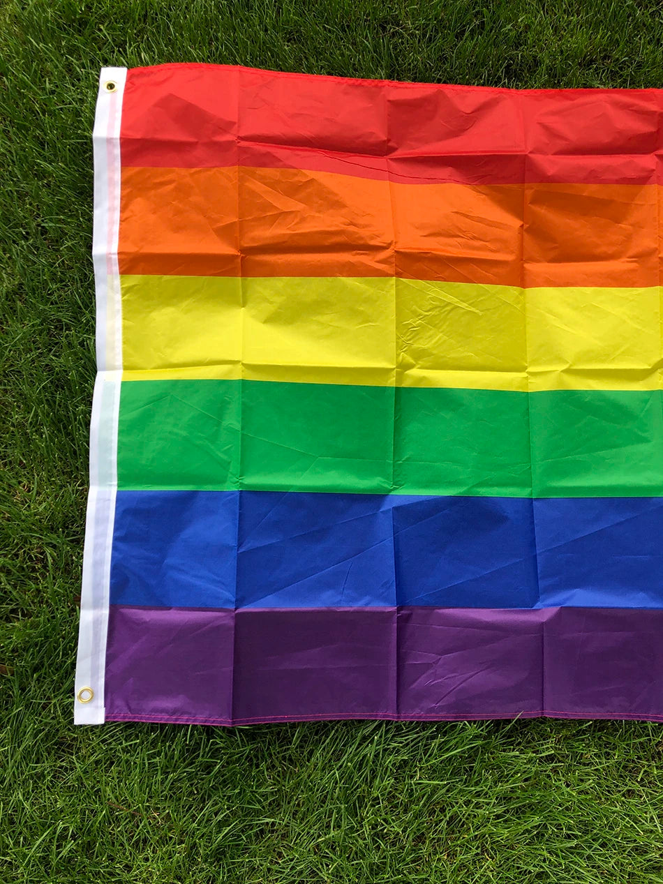 SKY FLAG 90x150cm Homosexual Philadelphia Philly LGBT Gay Pride Rainbow Flag Hanging Polyester Home Decoration
