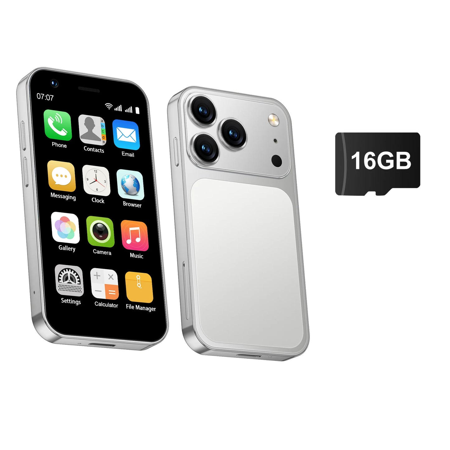 SERVO 18SE MINI Cute Android Smartphone 3G WCDMA Android OS Dual SIM Card Play Store Face Unlock Hotspot 3.0" Small Smart Phones