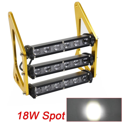 Motorcycle Headlight Headlamp Light Waterproof Front Fork Light Lamp With Bracket For Honda Grom MSX 125SF Ducati Venom MSX125
