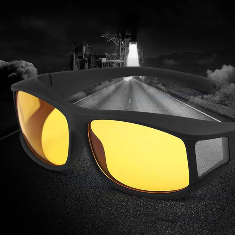 Car Motocycle Night Vision Goggles Men Women Anti-glare Safety Driving Outdoor Cycling Riding Skiing Eye Protection Sun Glasses