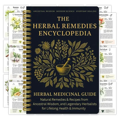 Natural Healing Guide Herbal Book, Step-by-step Recipes To Improve Heart Health, Blood Pressure and Concentration.