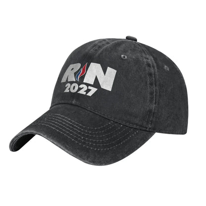 Summer RN 2027 National Gathering Baseball Cap Sun National Rassemblement Sunscreen Washed Trucker Hat Unisex Baseball Caps