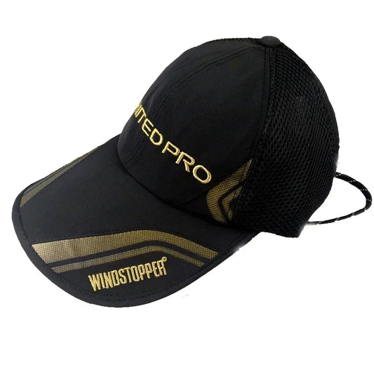 Fly Fishing Caps Fishing Hat Quick Dry Adjustable Outdoor Waterproof Sports Baseball Caps UV Protection Hat With Clip for Men