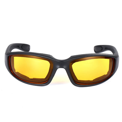 Outdoor UV Protection Goggles Padded Goggles Anti-UV Unisex Sports Sunglasses Eyewear Motorcycle Riding Glasses for Adventurers