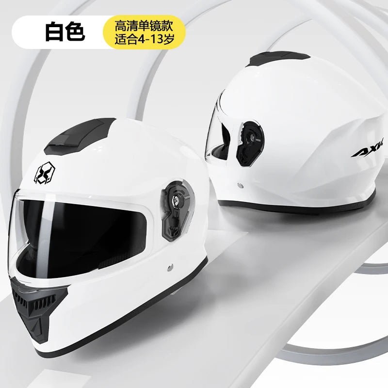 Children's Helmet Electric Car Cute Cartoon Four Seasons Universal Motorcycle Boys and Girls Safety Helmet 601