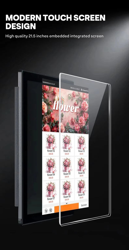 Customized Refrigerator Flower Vending Machine 24 hour Self service Fresh Rose Bouquets Flower Shop Office Building Supply