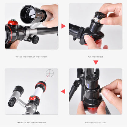 HD Professional Astronomical Telescope Powerful Monocular Long Range Binoculars Space Moon Portable Gifts for Kid Students