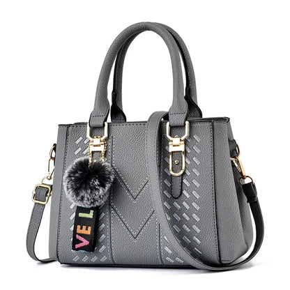 Fashionable Embroidered Large Capacity Women's Handbag Hot Sale Of The Season New Korean Style Handbag Shoulder Bag Tassel Penda