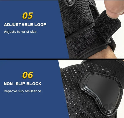 Man's Motorcycle Rider Fabric Gloves for Ktm Man Summer Touchscreen & Motocross Anti-fall Palm Accessories Sports Cycling mitten