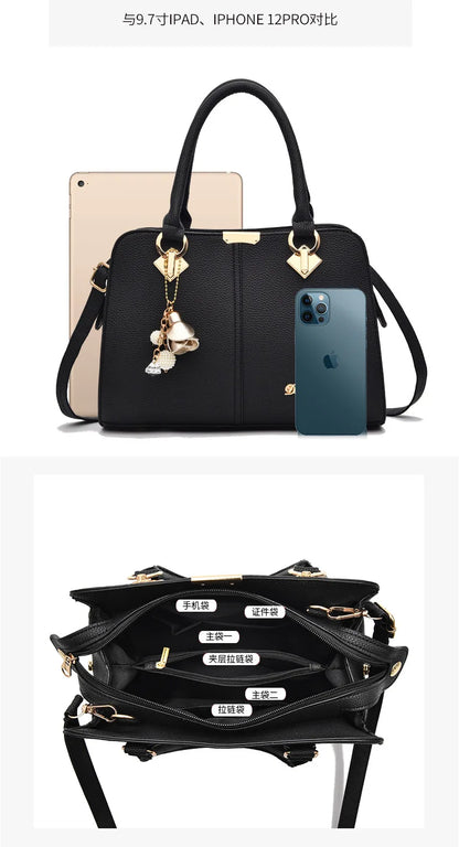 New Women's bag Female Shoulder bag Handbag for 2025  luxury designer handbag leather tote Female Handbags Fashion Cross bag