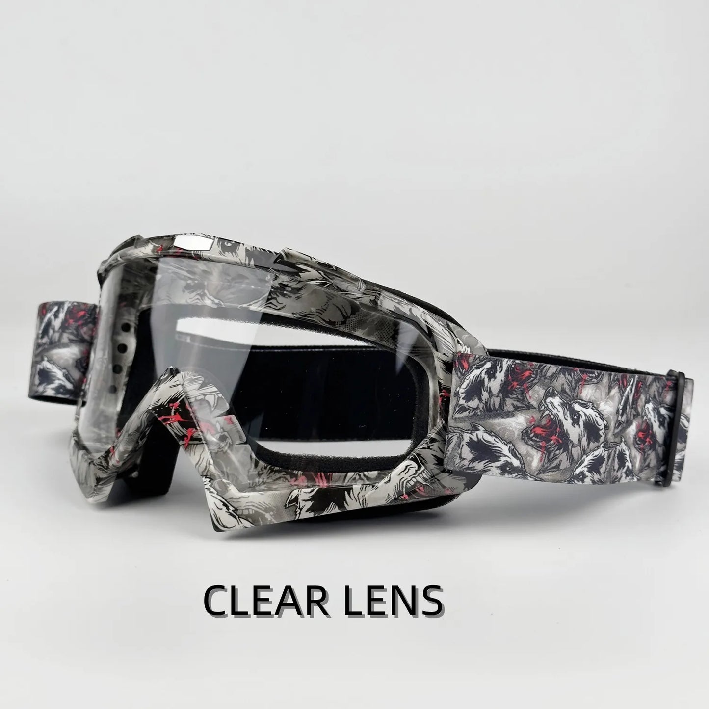 Newest Motorcycle Goggles For Men Motocross Sunglasses Safety Protective MX Night Vision Helmet Goggles vintage Driving Glasses