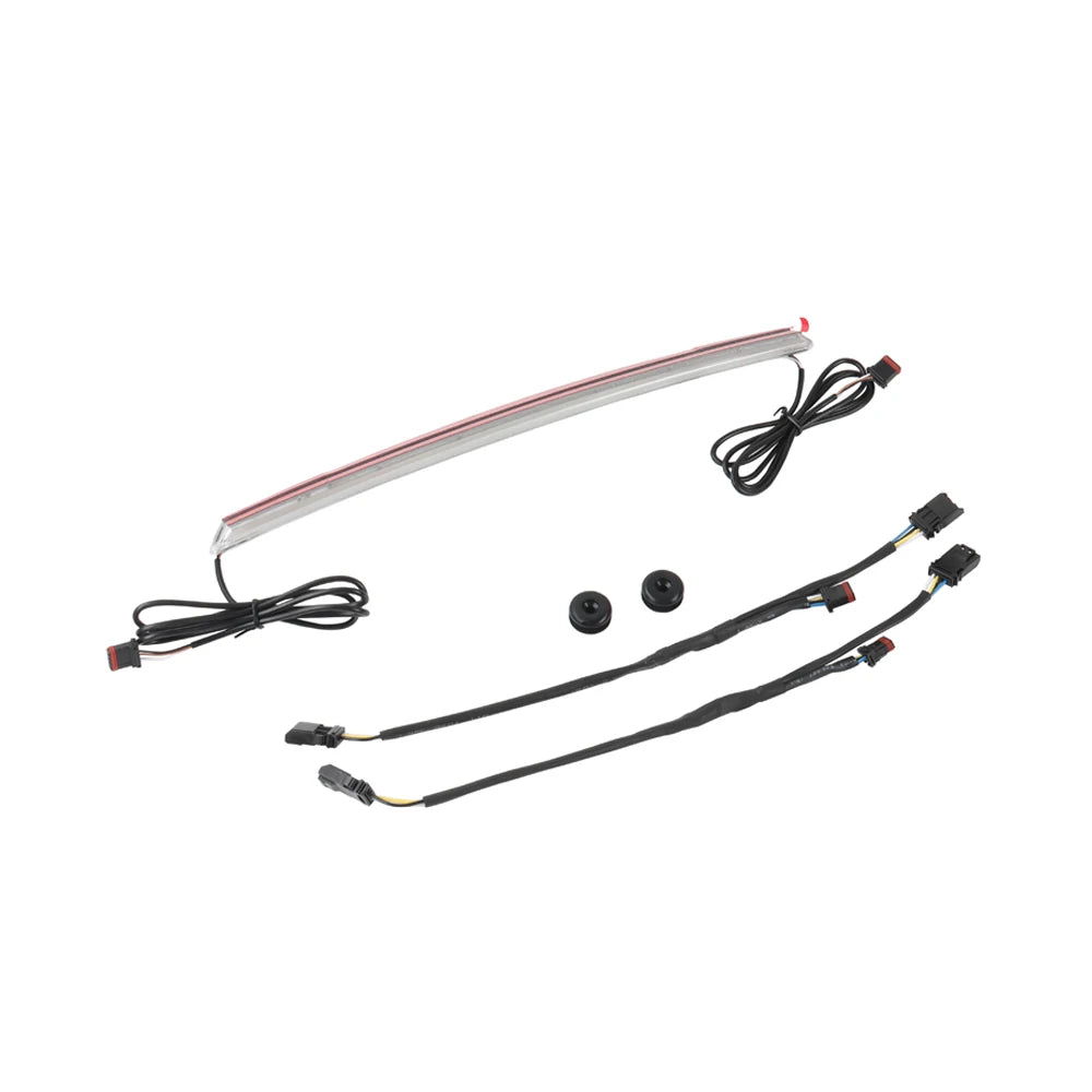 LED Lights Chrome Batwing Fairing Vent Trim for Harley Custom Road Glide Street Glide 2023 2024 2025 Motorcycle Accessories