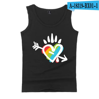 Fashion LGBT Love men tank top LGBT Flag fitness sleeveless shirt Lesbian Gay summer vest LGBT pride tank tops Men's clothing