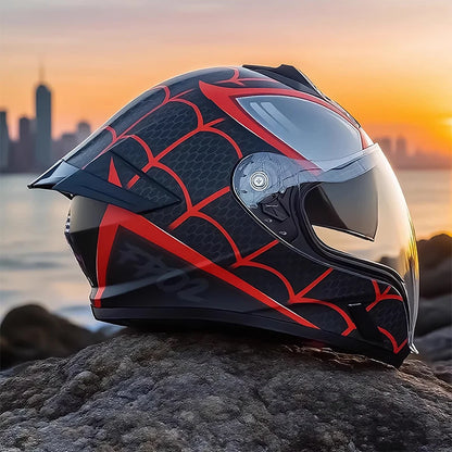 Unisex DOT Certified Full Face Motorcycle Helmet Anti-Fog UV Protection Downhill Racing Motorbike Riding Casco Capacete De Moto
