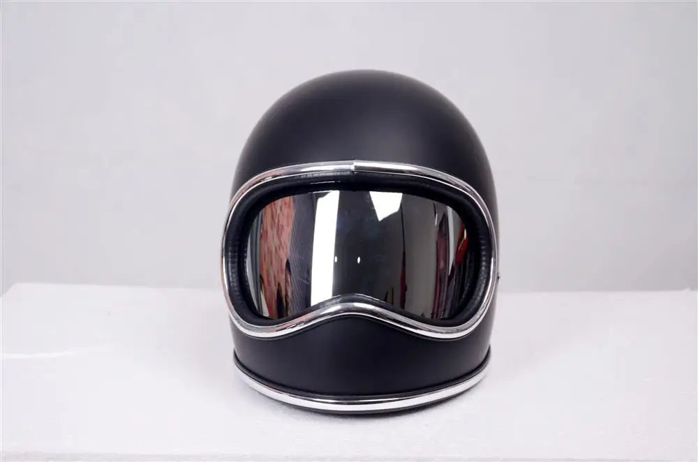 HOT Korea Japan Style Moto Helmet Fiberglass Shell Moto Helmet DAVID 2 Series Rider Gears Vintage Capacetes Cascos Para Moto