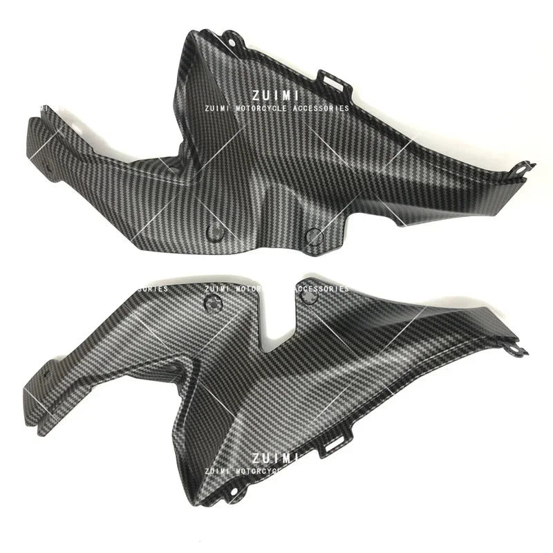 Suitable for carbon fiber Kawasaki Z900 2020-2023 motorcycle key switch cover link plate inner lining plate fairing housing