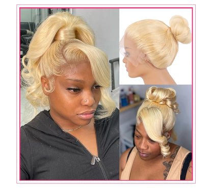 613 Honey Blonde 360 Lace Wigs Human Hair Pre Plucked Body Wave Lace Front Wig 13x4 13x6 Lace Front Frontal Wigs for Black Women