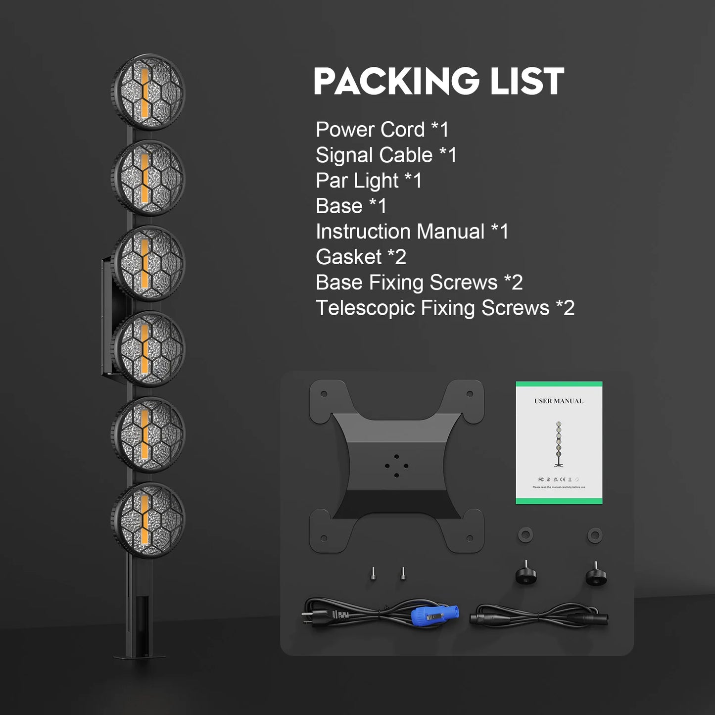 DayFlicker 350W 6-LED COB Linear Vintage Light Stage Light 1-20Hz Flash DMX512 15/33CH For DJ Concert Weddings Nightclub Dance