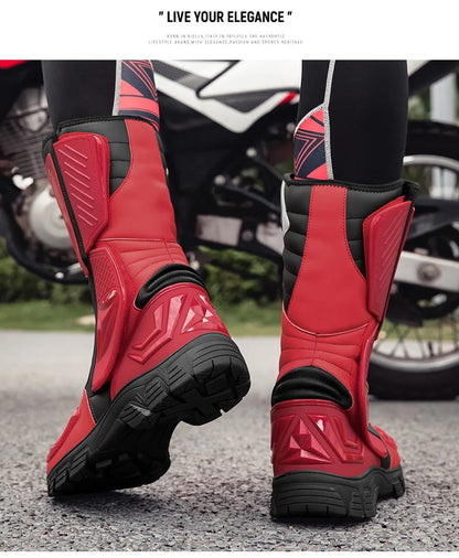 Motorcycle Shoes Riding Rider Motorcycle Boots Racing Travel Equipment Botas Para Moto Botas Moto Motorbike Boots Men