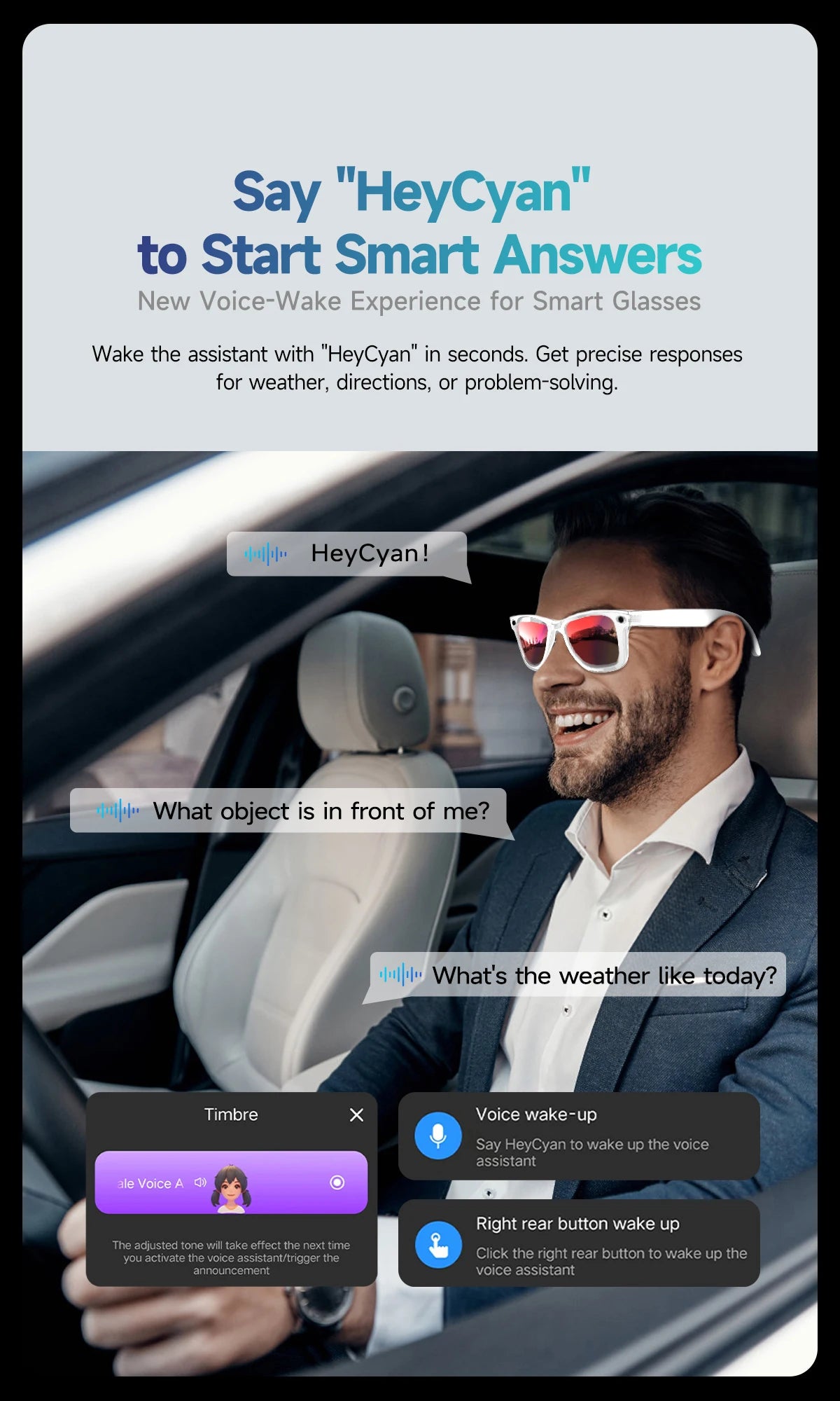 8MP HD Camera Smart Glasses Color-Changing AI Real-time Translation BT Call Music Play Photo Video Record Sunglasses Men Women