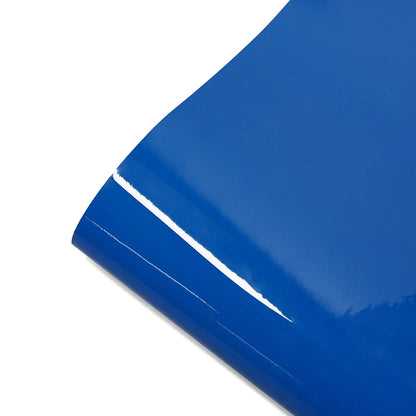 Car Sticker Bright Dark Blue Car Film Covering Vinyl Wrap Air Bubble Free Film Car Accessories Exterior Interior Decoration