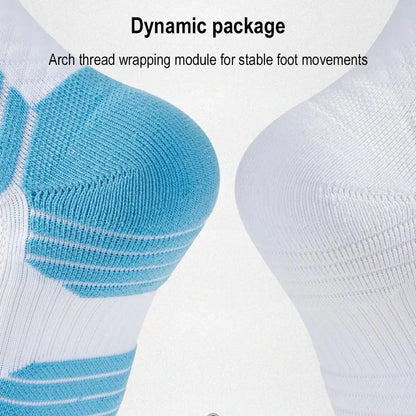 Bullfight 2.0 Men's High-top Sports Towel Basketball Socks Bottom Practical Professional Long-tube Mid-tube Elite Thick Running