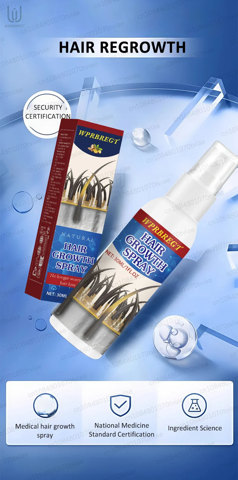 hair water spray, vitamin C penetration, hair care, to meet the needs of most people