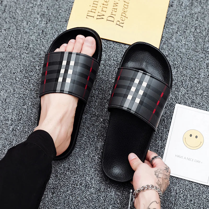 Unisexual Home Flip Flops Indoor Beach Shoes Summer Sandals Outdoor Beach Shoe Slippers Women Casual Slides Multi-Style