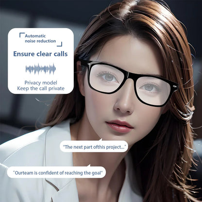 LAXASFIT Smart Bluetooth Glasses Sunglasses Talking Outdoor Sports Headset UV Protective Eyewear for Men and Women Holiday Gift