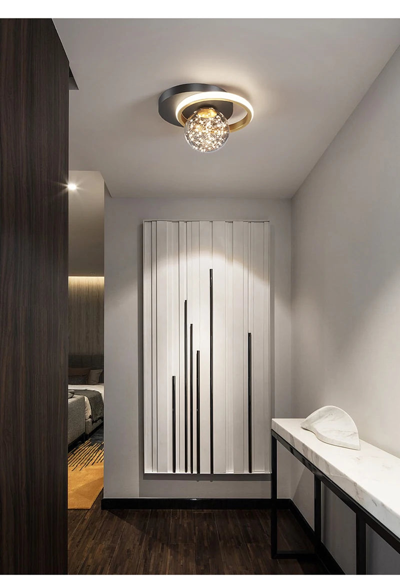 2023 New Aisle Ceiling Lamp Home Decor Living Room Dining Table Bedroom Closet Cloakroom Corridor Modern Small Ceiling Light led