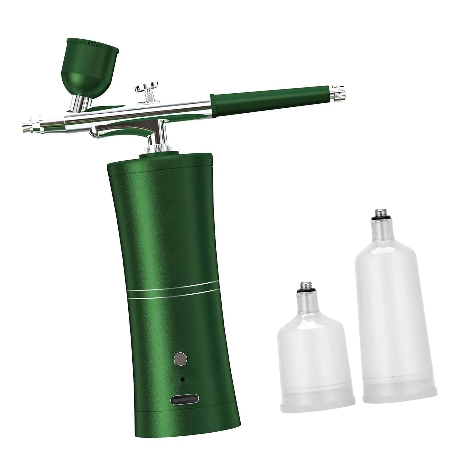 Paint Spray Rechargeable Multiuse Auto Airbrush Model Painting Nail Art Air Brush for Makeup Salon Cake Decorating Beauty Barber