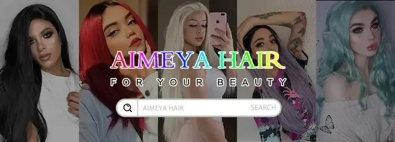 AIMEYA 13x4 Lace Orange Wig Lace Front Natural Hairline Synthetic Long Silky Straight Wig Daily Wear Heat Resistant Fiber