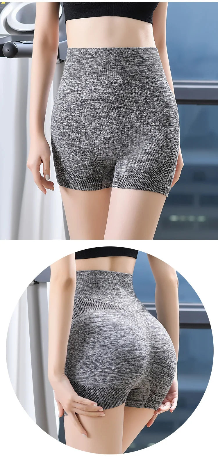 High Waist Fitness Pants for Women Seamless Stretch Shorts for Sports Cycling Internet Famous Peach Hip Yoga Shorts Lady Clothes