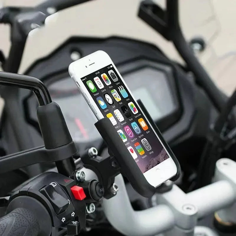 Motorcycle Handlebar Mobile Phone Holder Electric Car GPS Stand Bracket Riding Equipment Holder