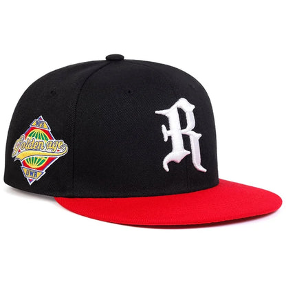 1piece Unisex R Letter Side Planet Embroidery Hip Hop Hat Outdoor Adjustable Sunscreen Leisure Hat Spring Autumn Travel Vacation